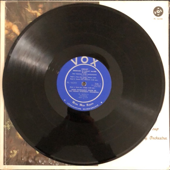 Mozart Serenade Perf. By The Vienna Symphony Orchestra Vinyl Lp - Picture 7 of 9